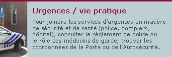 Urgences/vie pratique