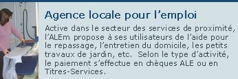 Agence locale pour l emploi