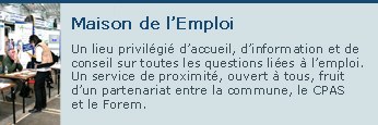 Maison de l emploi